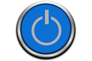 blue start button