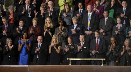 AP Image displayed by limited license 2012 state of the union first ladys box michelle obama hiroyuki fujita