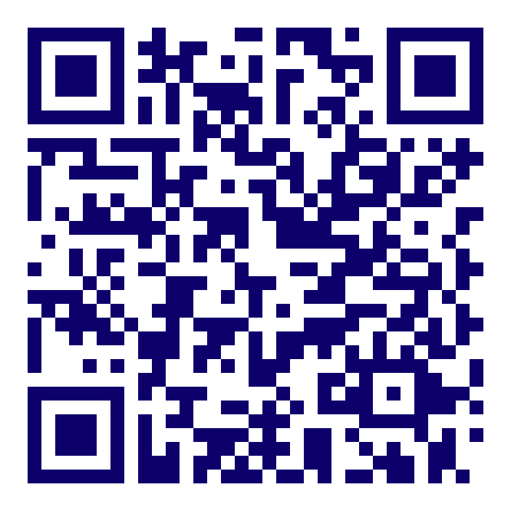 qrcode address blue